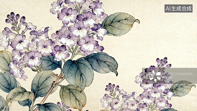 【AI数字艺术】花图片素材