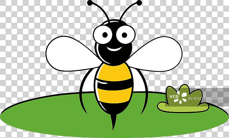 田野杜鹃大黄蜂蜜蜂说话图标图片素材