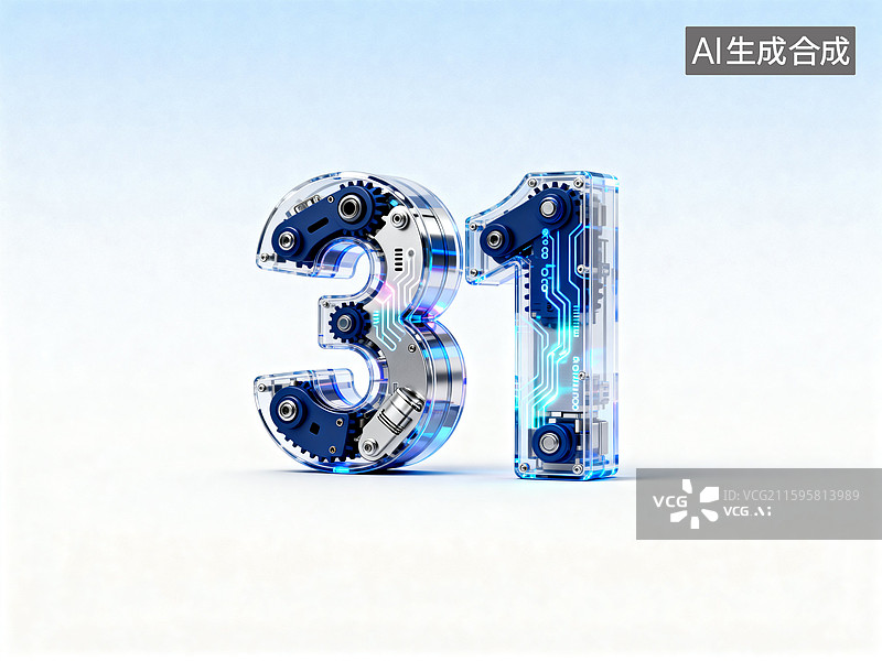 【AI数字艺术】科技数字图片素材