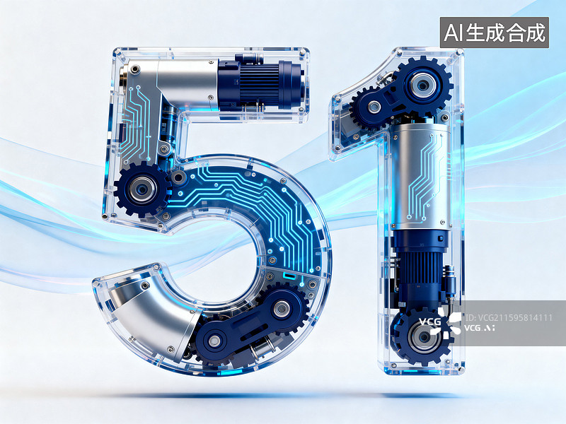 【AI数字艺术】科技数字图片素材