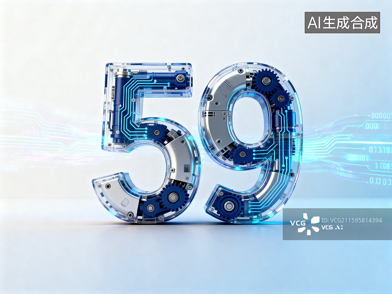 【AI数字艺术】科技数字图片素材