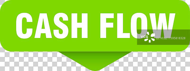 现金流贴纸 现金流标志透明图片素材
