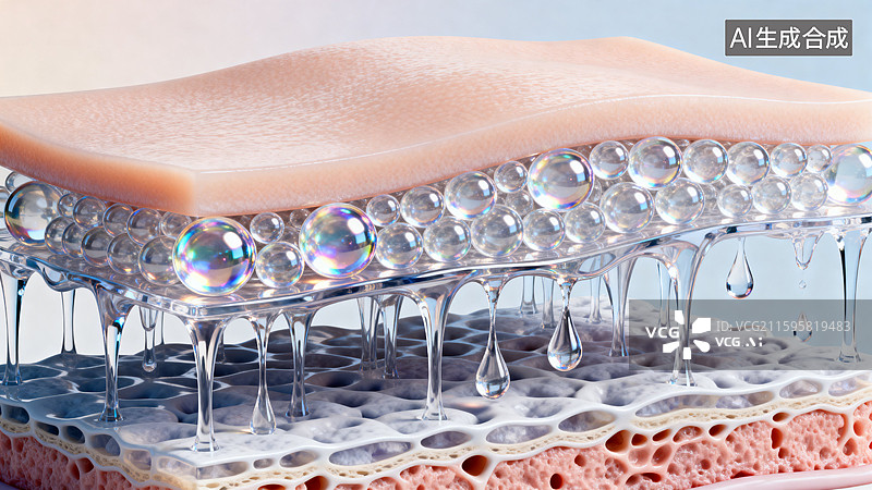 【AI数字艺术】多层防水防泼水材料图片素材