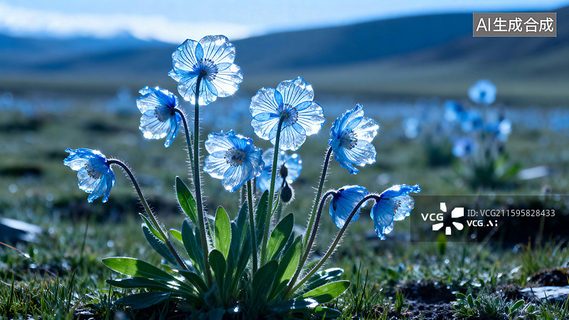 【AI数字艺术】花图片素材