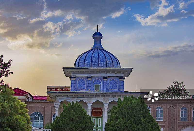 阿曼尼莎罕墓图片素材