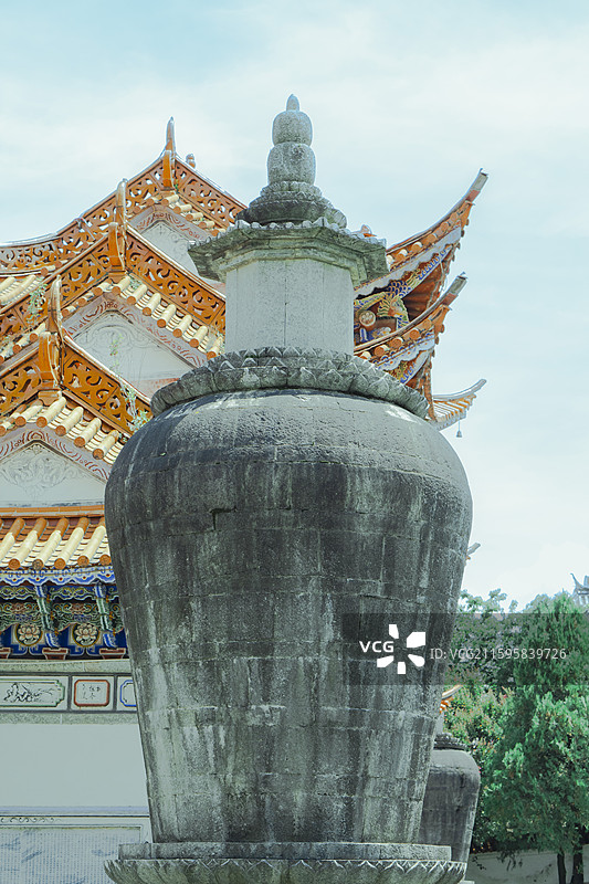 大理观音塘图片素材