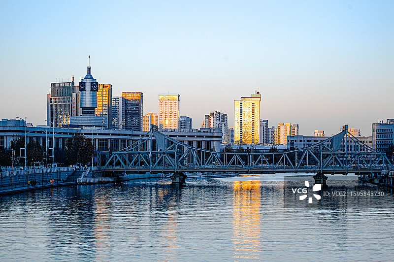 天津站金汤桥图片素材