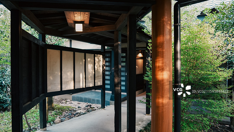 日式庭院图片素材