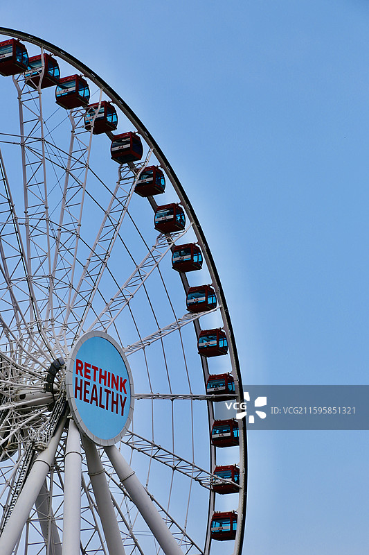 香港中环摩天轮图片素材