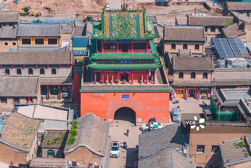 山西晋中太古鼓楼图片素材