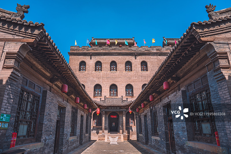 山西晋中太古曹家大院图片素材