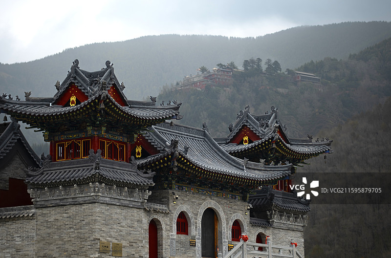 五台山火神庙图片素材