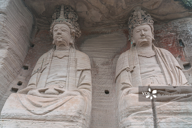 四川安岳石窟——茗山寺图片素材