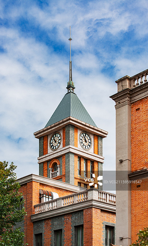 镇江西津渡前英国领事馆旧址晴天户外景色图片素材