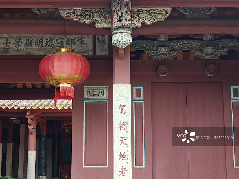 泉州洛江区洛阳桥南蔡襄祠-蔡忠惠公祠图片素材