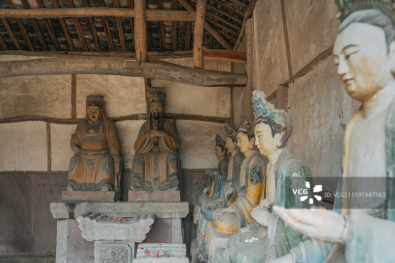 四川安岳石窟——茗山寺图片素材