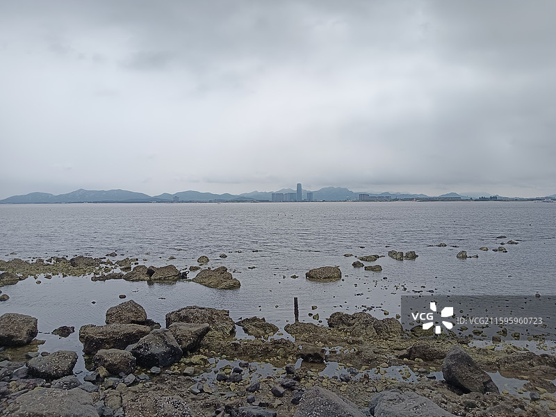山东烟台蓬莱大黑山岛獐岛图片素材