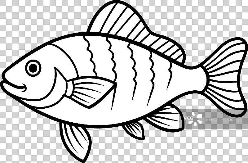 淡水太阳鱼图标图片素材