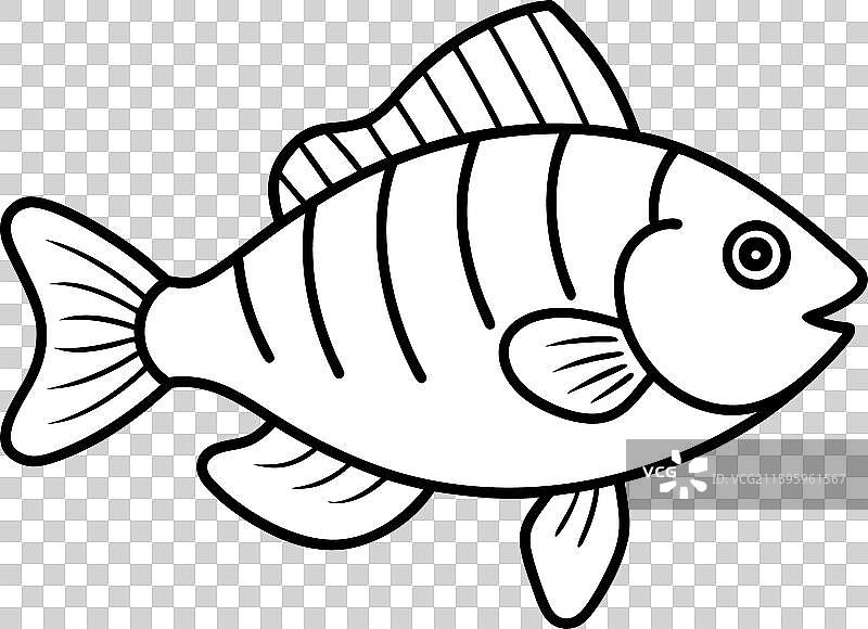 淡水太阳鱼图标图片素材