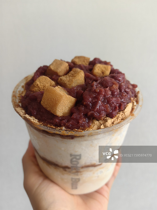 延吉特色美食-打糕雪冰图片素材