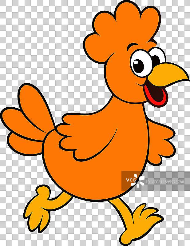 炸鸡玩偶图标图片素材