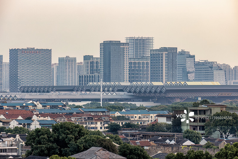 苏州城市风光图片素材