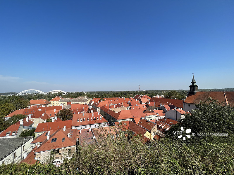 塞尔维亚·诺维萨德Novi Sad彼得罗瓦拉丁要塞图片素材