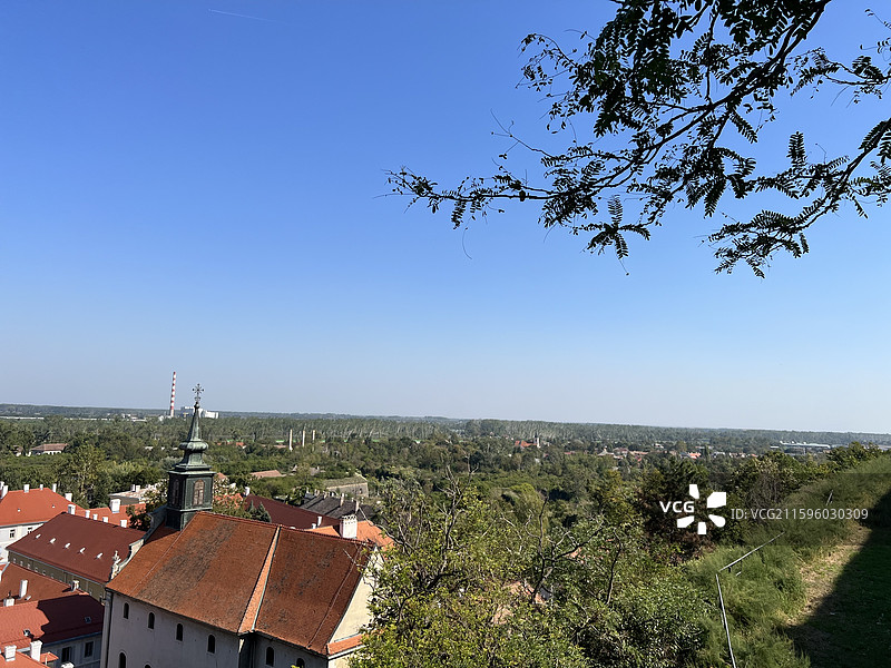 塞尔维亚·诺维萨德Novi Sad彼得罗瓦拉丁要塞图片素材