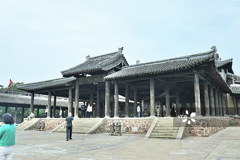 无锡水浒城水泊梁山聚义厅图片素材