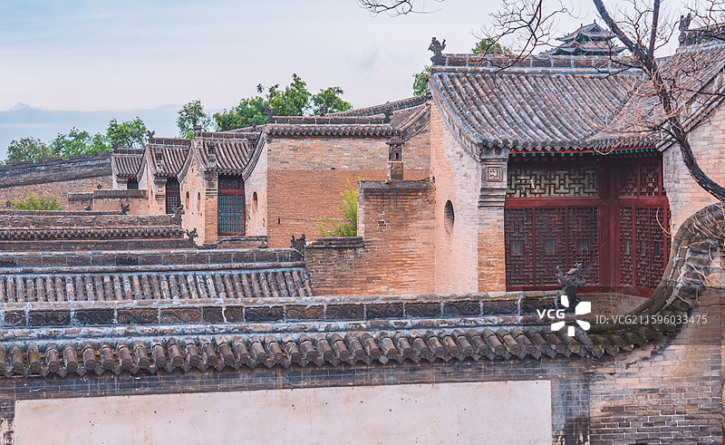 山西灵石王家大院图片素材