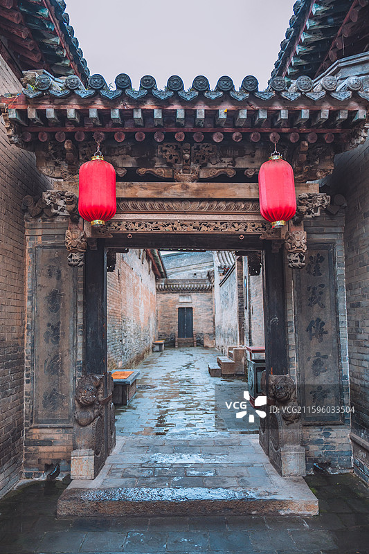 山西灵石王家大院图片素材