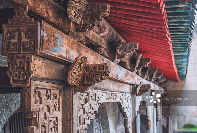 山西灵石王家大院图片素材