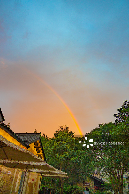浙江衢州江山廿八都古镇江南古镇徽派建筑图片素材