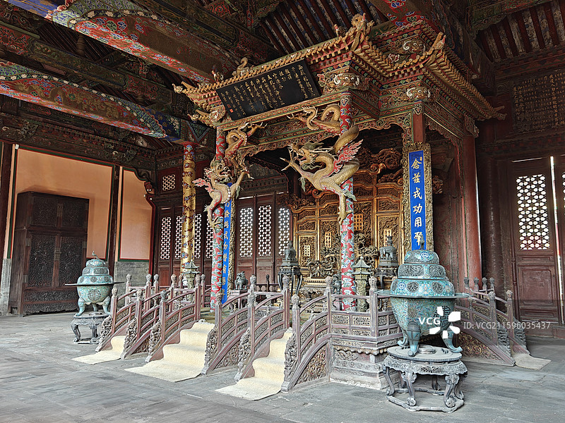 沈阳故宫金銮殿图片素材