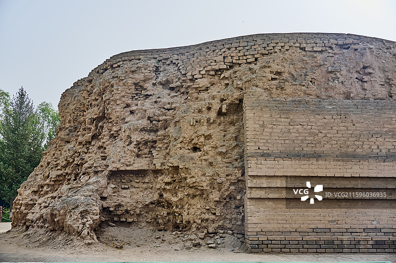 甘肃武威凉州白塔寺遗址图片素材