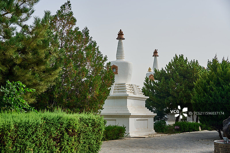 甘肃武威凉州白塔寺景区图片素材