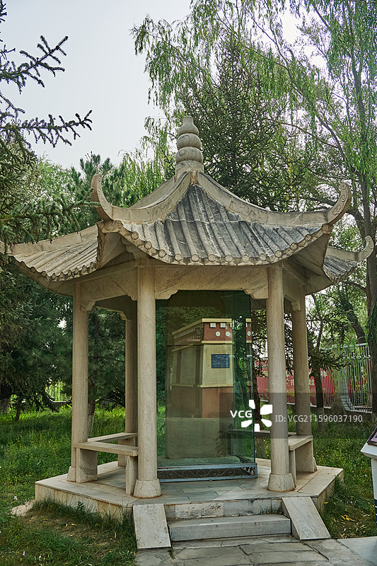 甘肃武威凉州白塔寺凉州会盟纪念馆图片素材