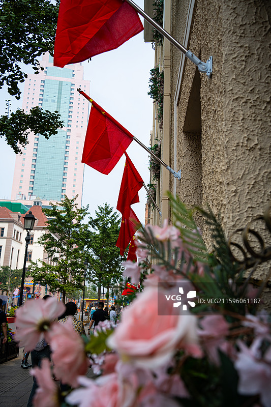 青岛中山路图片素材