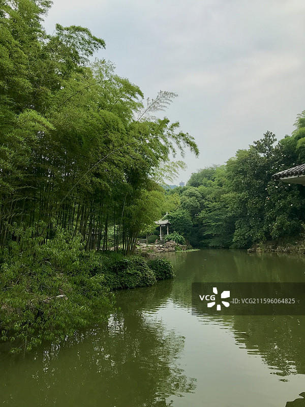 无锡市鼋头渚旅游风景区江南兰苑图片素材