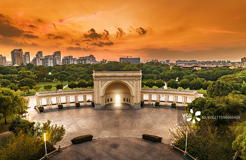 上海静安区（闸北）大宁公园图片素材