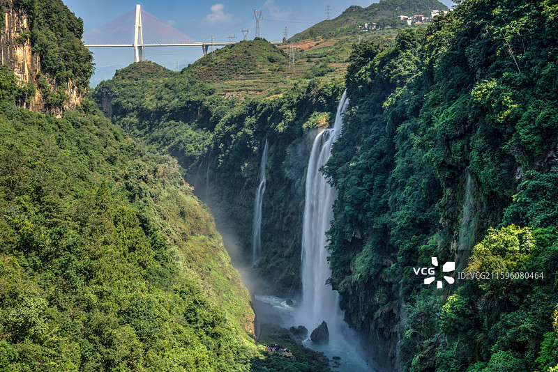 兴义马岭河峡谷图片素材