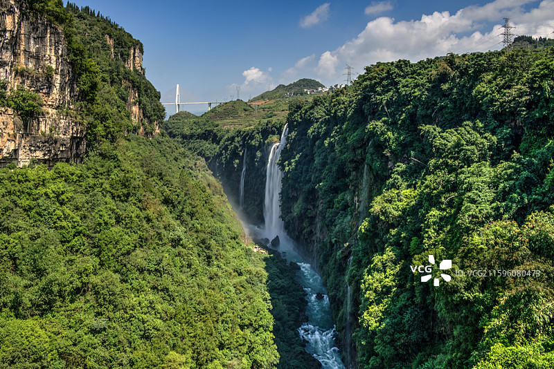 兴义马岭河峡谷图片素材