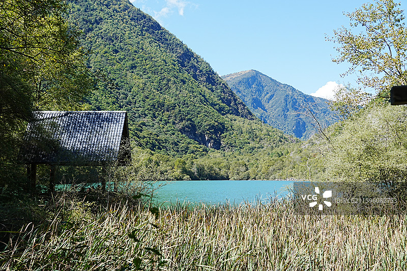 叠溪白石蜡海图片素材