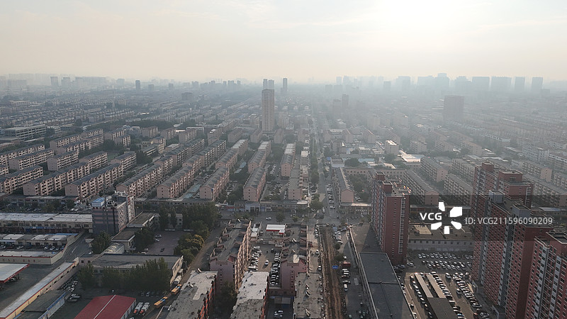 包头昆都仑区城市风光图片素材