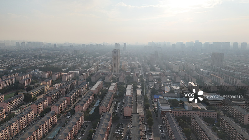 包头昆都仑区城市风光图片素材