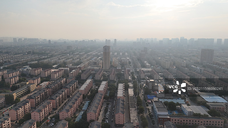 包头昆都仑区城市风光图片素材