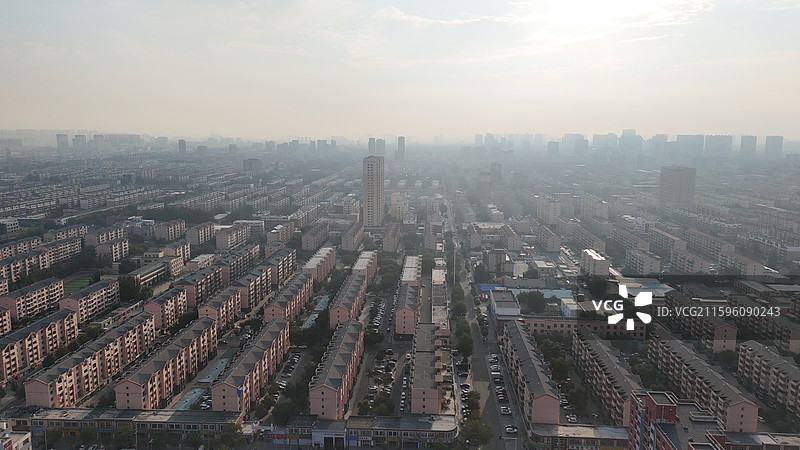 包头昆都仑区城市风光图片素材