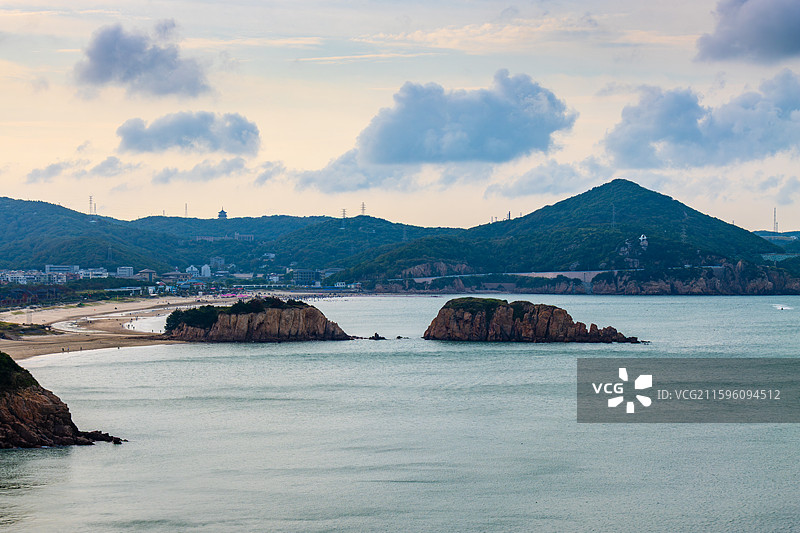 山海之间，嵊泗泗礁岛海岸风光，摄于左岸公路图片素材