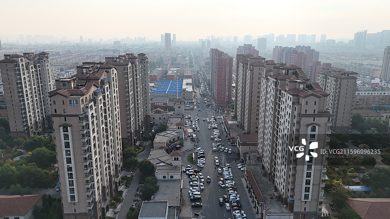 包头昆都仑区城市风光图片素材