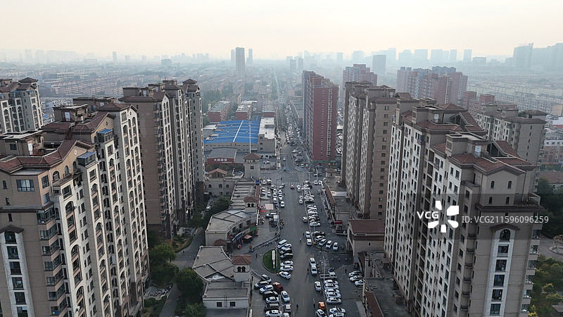 包头昆都仑区城市风光图片素材